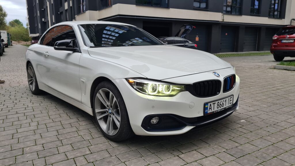 BMW 430i cabr front
